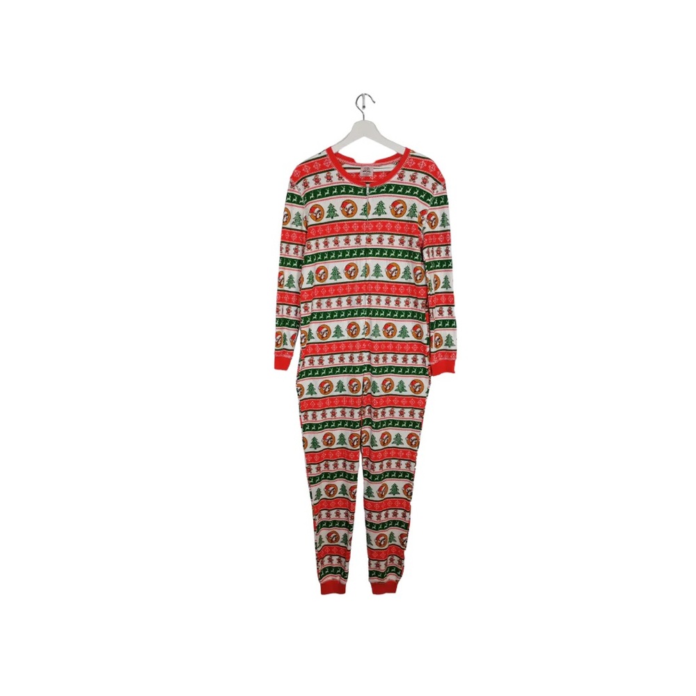 Buc-ees striped Christmas onesie. Size 5T